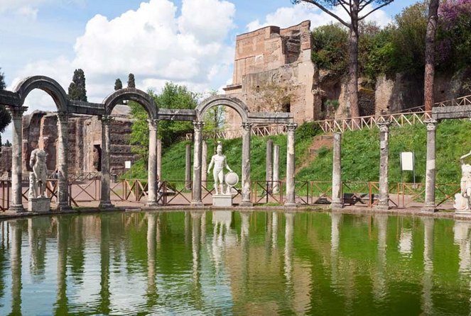 Hadrianova vila - letovisko bohatých Římanů - Italie - cestování - dovolená v itálii - Panda na cestach - panda1709
